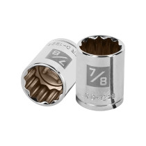 Dado de 7/8", 12 puntas, cuadro 1/2", TRUPER