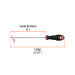 Desarmador de cruz 1/8" x 6" mango Comfort Grip, TRUPER
