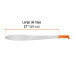 Machete Caguayano 27" cacha naranja inyectada, TRUPER