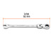Llave combinada con matraca 8 mm flexible, EXPERT
