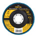 Disco laminado 4-1/2", grano 60 centro 7/8", fibra, PRETUL