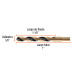 Broca HSS 5/8" Trugold para metal, TRUPER EXPERT