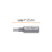 Estuche con 5 puntas hexagonales de 4 mm largo 1", EXPERT