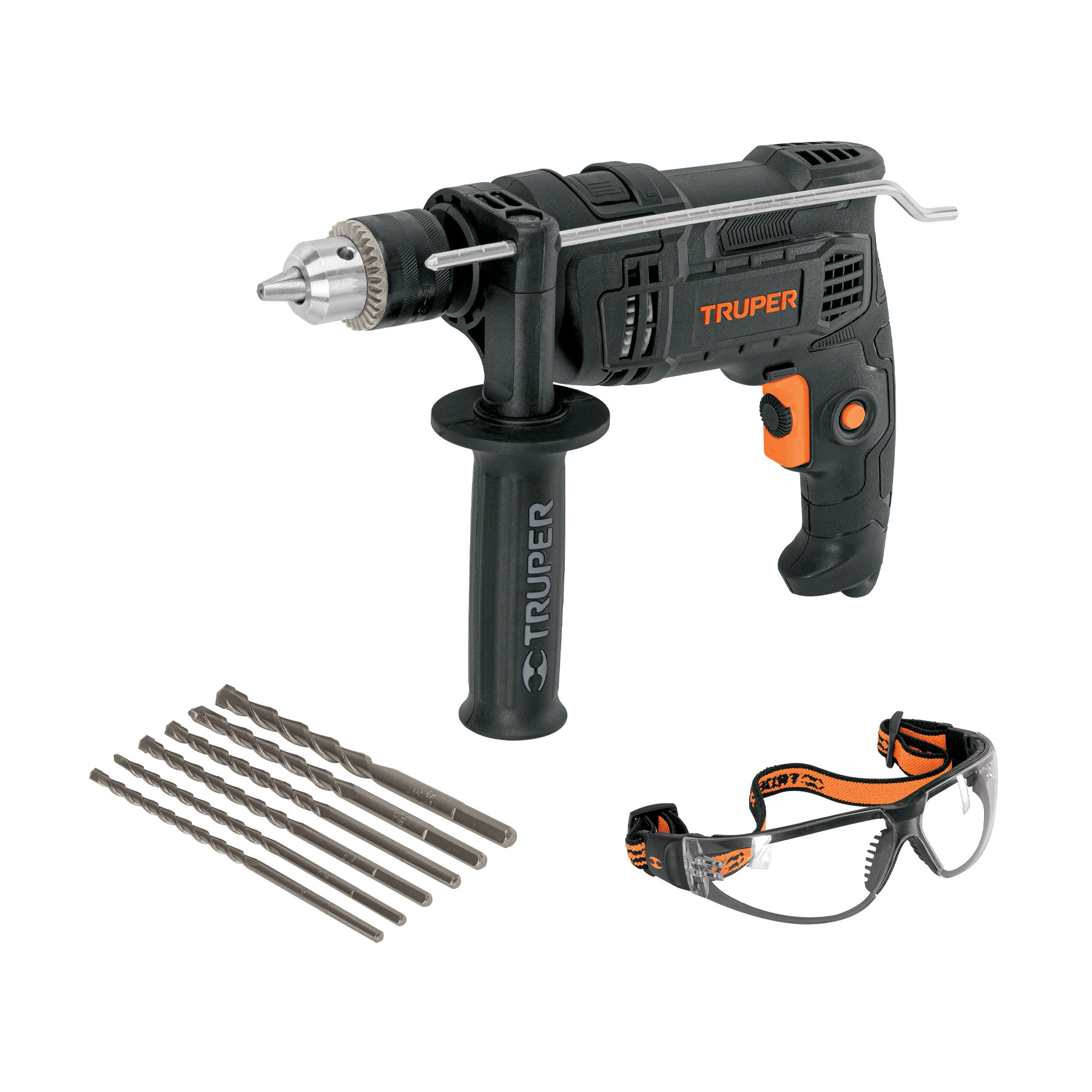 Combo rotomartillo/destornillador 1/2" 700W, 7 acc, IND