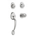 Jaladera/perilla, Lugo llave-llave, Cromo Mate, HERMEX