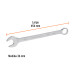 Llave combinada extralarga 36 mm x 454 mm de largo, EXPERT