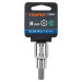 Dado punta hexagonal de 8 mm, cuadro 1/2", TRUPER