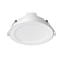 Luminario LED empotrable 7 W 6500 K, redondo, VOLTECK BASIC