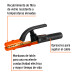 Pinza porta electrodo de 500 A, TRUPER