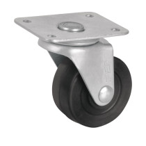 Rodaja hule 2", placa giratoria c/buje, carga 25kg, FIERO
