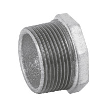 Reducción bushing acero galvanizado 1-1/4 x 1", FOSET