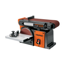 Lijadora de banda y disco 4 x 6", 1/2 HP (375 W), Truper