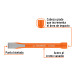 Cincel de corte frío de 5/8 X 6", TRUPER