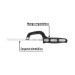 Mini arco 12" de plástico para segueta, PRETUL