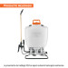 Fumigador de 15 L manual de mochila, TRUPER