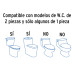 Bidet para WC de 2 piezas, FOSET