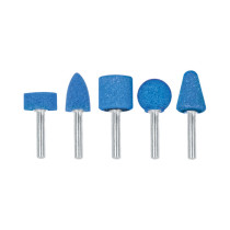 Juego de 5 piedras montadas zanco 1/4", alto rendimiento