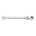 Llave combinada con matraca 8 mm flexible, EXPERT