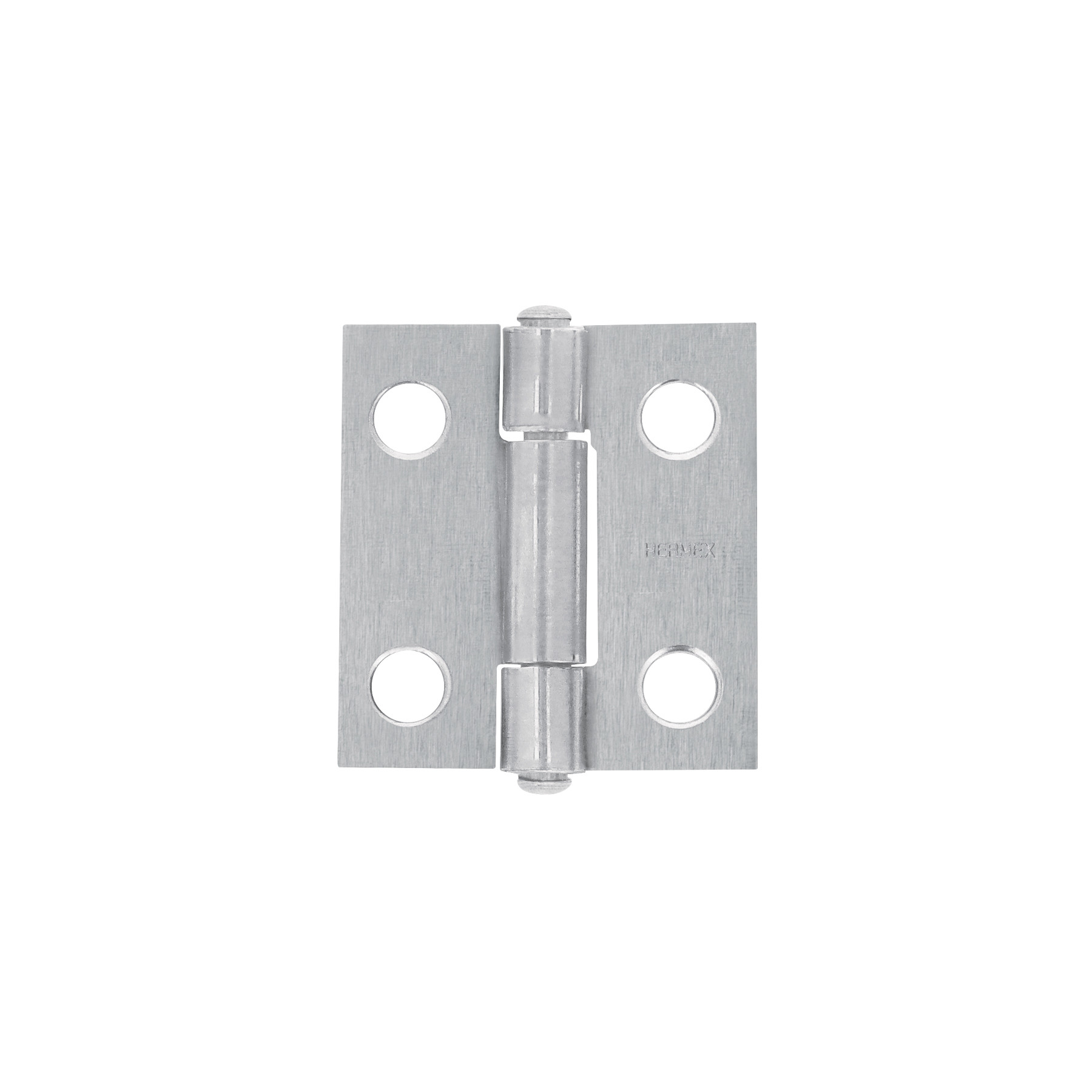 Bisagra rectangular 1" acero pulido, HERMEX