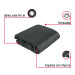 Toldo sombra 80%, monofilamento negro, 3.6m x 4m, FIERO