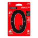 Número 0 de latón sólido 4", negro, HERMEX