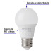 Foco LED 6W (40W) A19, 6500K blanca fría, 570 lm, BASIC