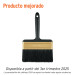 Brocha profesional de 6" mango de plástico, TRUPER EXPERT