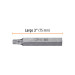Estuche con 3 puntas bristol M8 largo 3", TRUPER EXPERT