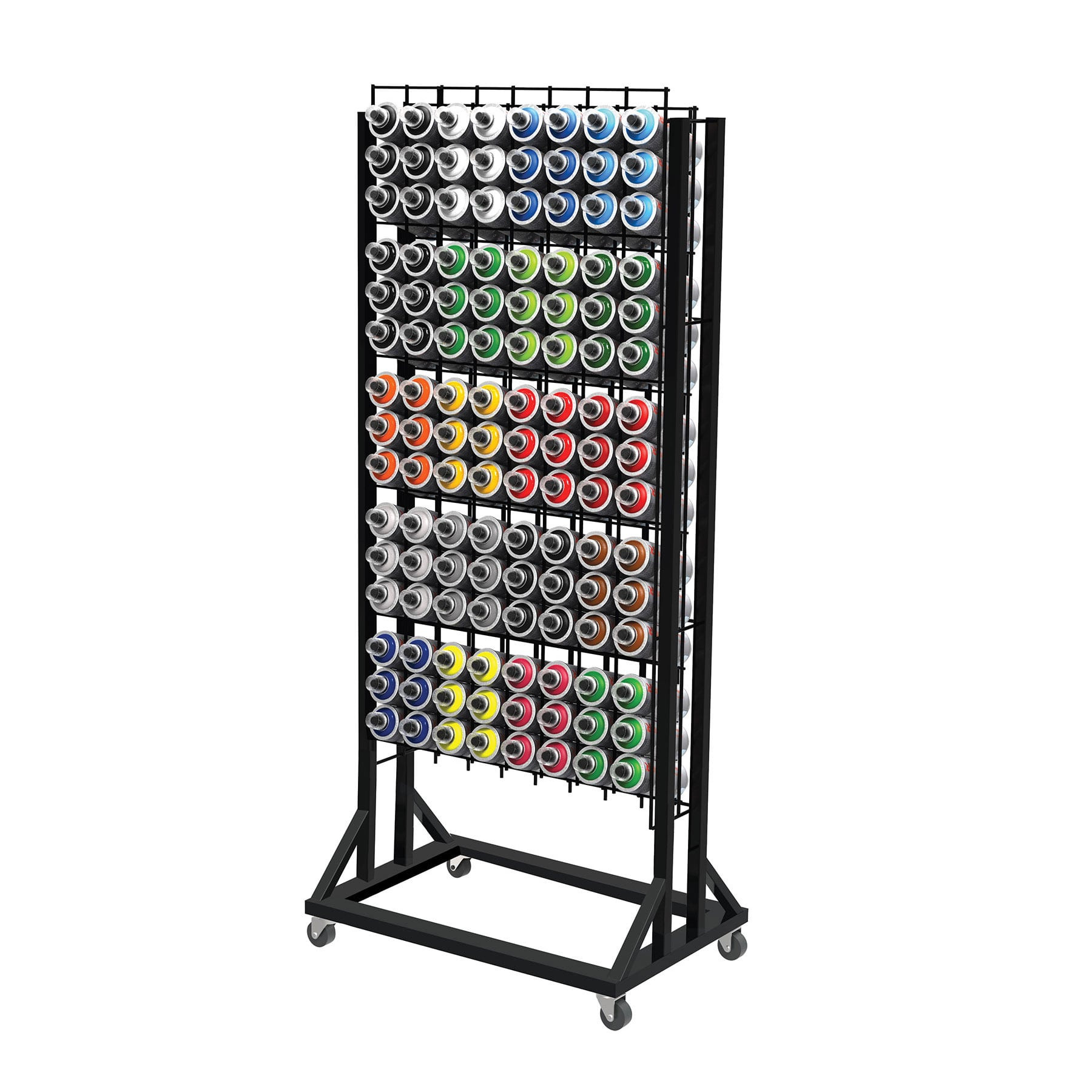 Rack para 120 pinturas en aerosol, TRUPER