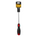 Desarmador plano 1/4" x 6"mango Comfort Grip, PRETUL