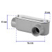 Condulet 3/4" conexión tipo LL, VOLTECK
