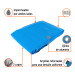 Lona de polietileno reforzada 6 x 9 m, azul, 180g/m2, TRUPER