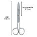 Tijera 5" para costura, de acero inoxidable, PRETUL