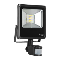 Reflector LED para exteriores 20W 6500K con sensor, VOLTECK