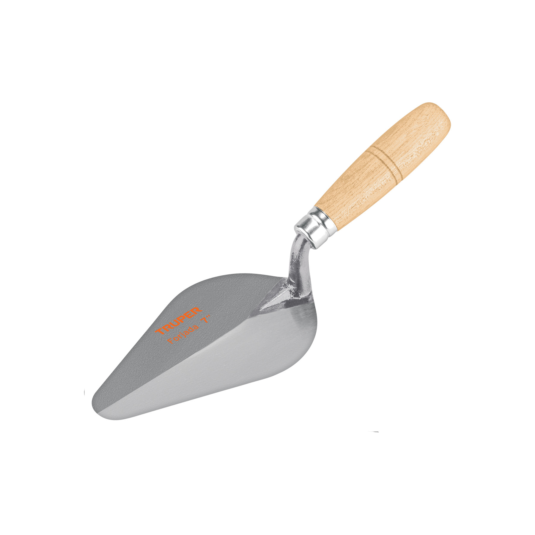 Cuchara para albañil 7" forjada tipo Centroamericana, TRUPER