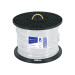 Metro de cable THHW-LS 8 AWG blanco en carrete de 500 m