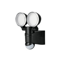 Arbotante LED 12W 4000K con sensor de movimiento, negro