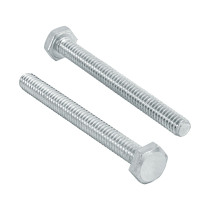 Bolsa con 50 tornillos 1/4" x 2-1/2" tipo máquina, FIERO