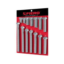 Exhibidor FIERO con tornillos tipo máquina, 1/2"