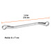 Llave de estrías 16 x 17 x 236 mm largo, TRUPER EXPERT