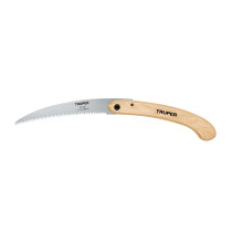 Serrucho plegable 10" hoja curva 6 DPP, mango madera, TRUPER