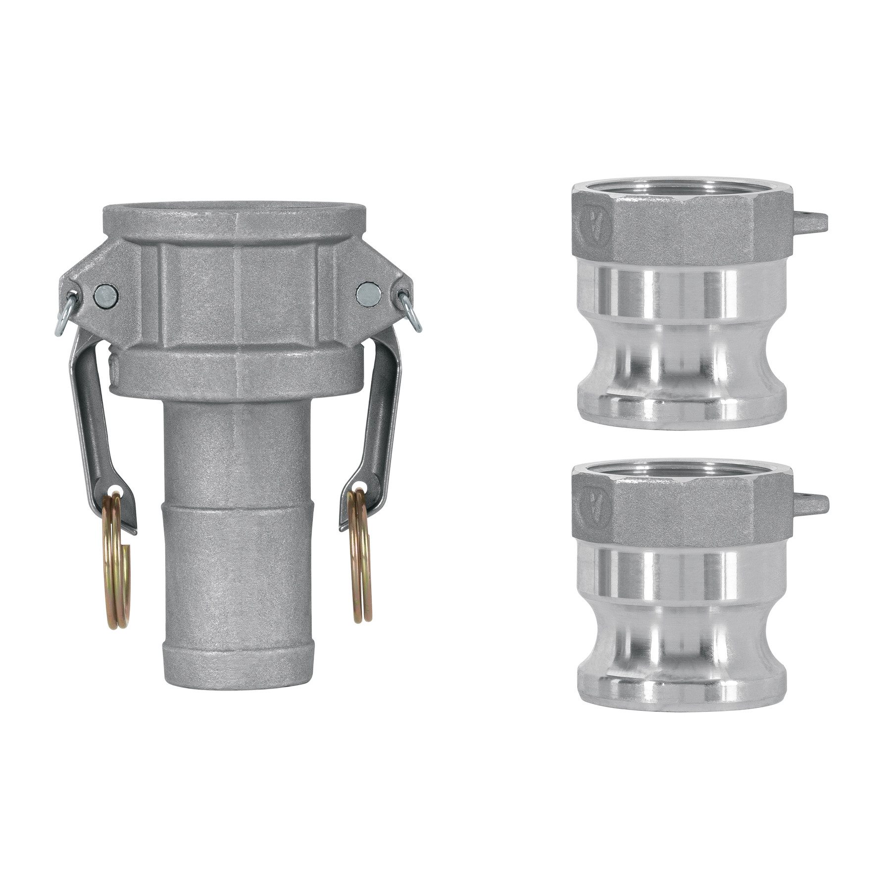 Juego de conexiones rápidas para manguera1.5" para motobomba