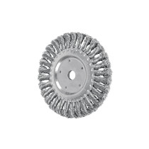 Carda trenzado grueso 6" x 5/8" para esmeril, TRUPER
