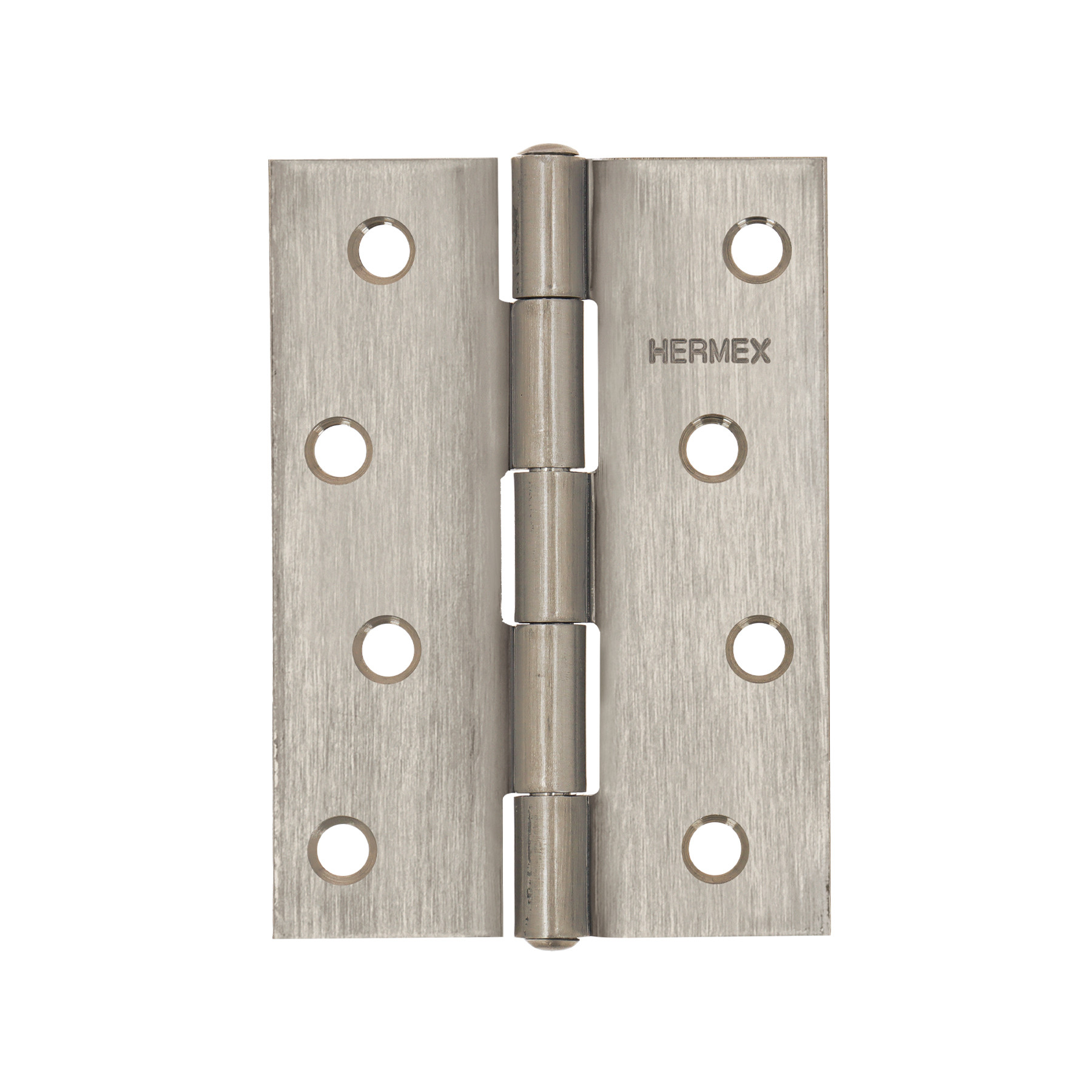 Bisagra rectangular 4" acero inoxidable, HERMEX