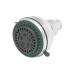 Regadera redonda 3-1/4", 5 funciones, sin brazo, FOSET AQUA