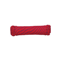 Piola de polipropileno trenzada de 6mm x 30m en madeja