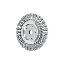 Carda trenzado fino 6" x 5/8" para esmeril, TRUPER