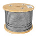 Metro de cable rígido 3/8" de acero 7x7 hilos, 75 m, FIERO