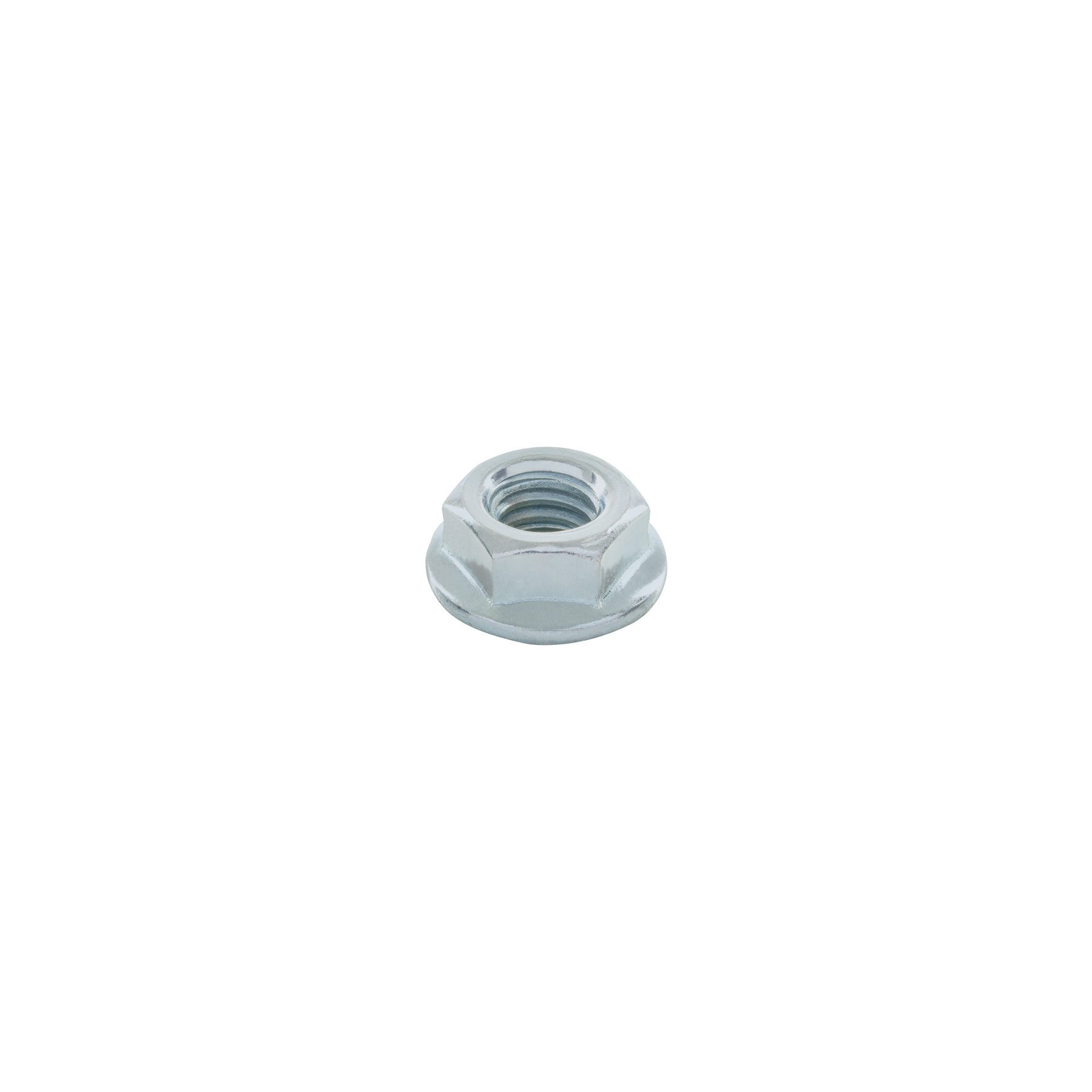 Bolsa con 75 tuercas flange, 5/16", acero galvanizado, FIERO