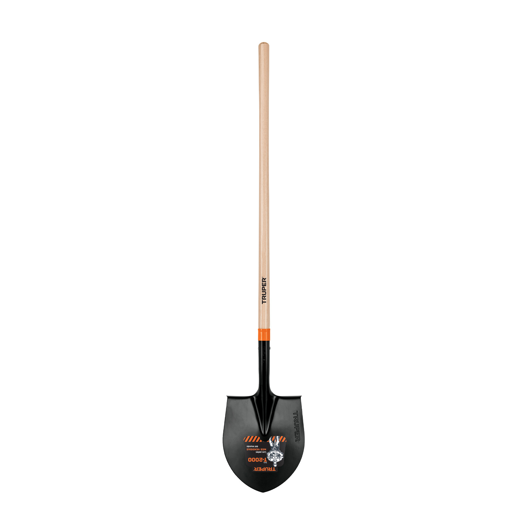 Pala redonda 4 T-2000, mango largo 45", TRUPER